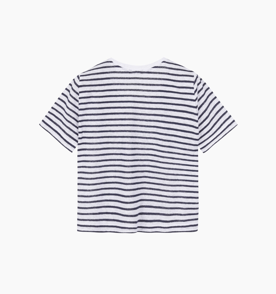 T-SHIRT - sisley k short sleeve t-shirt - Dark Blue | Sisley K image number 3
